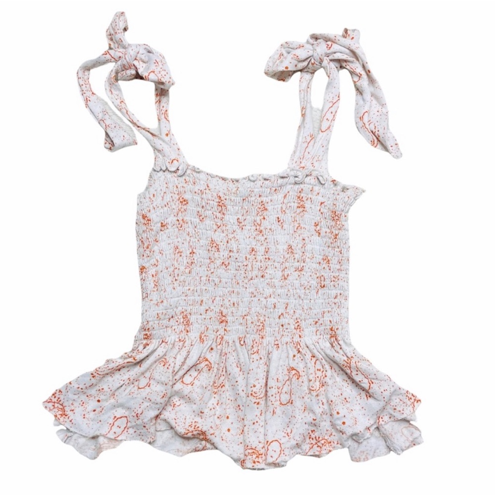 Urban Outfitters Paisley Chirred Tank Top